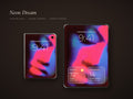 Neon Dream | iPhone Duo Wallpaper
