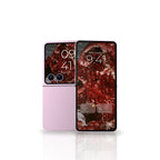 Garnet Seed Galaxy wallpaper on Z Flip8
