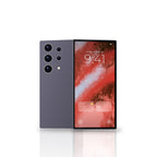 Red Foil Galaxy wallpaper on S26 Ultra