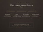 How to use your calendar