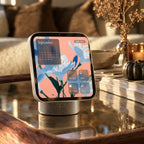 Pastel Tide calendar on a HomeView on a coffee table